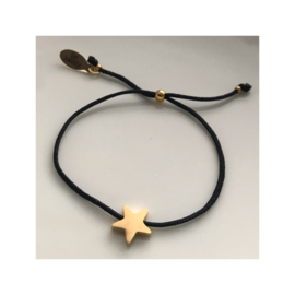 Trendy armband Stainless steel Star
