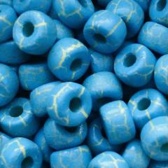 Matubo beads 2/0 -Ionic Blue/Yellow, 10 stuks