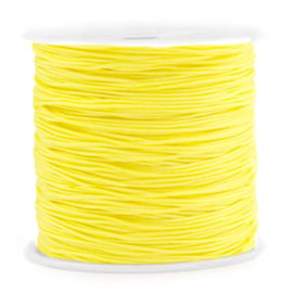 Macramé draad 0.8mm Sunshine yellow (10 meter)
