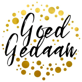 Gouden stippen Goed Gedaan
