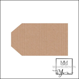 Vorm Stickers label 35x20mm Kraft