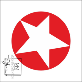 Semi Ster Sticker Goud