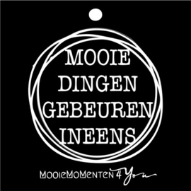 MM4Y Wenskaartje "Mooie dingen gebeuren ineens''