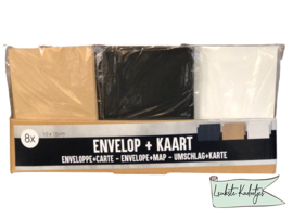 Kaart met enveloppe