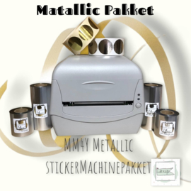 MMStickerMachine 200dpi, Goud- & Zilverpakket