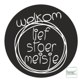 Lief stoer meisje