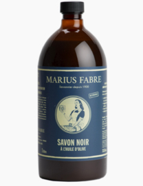 Zwarte schoonmaakzeep 1 liter - Marius Fabre