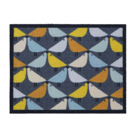 Deurmat Vogels abstract OUTDOOR