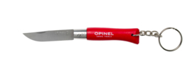 Opinel sleutelhanger Rood no.4