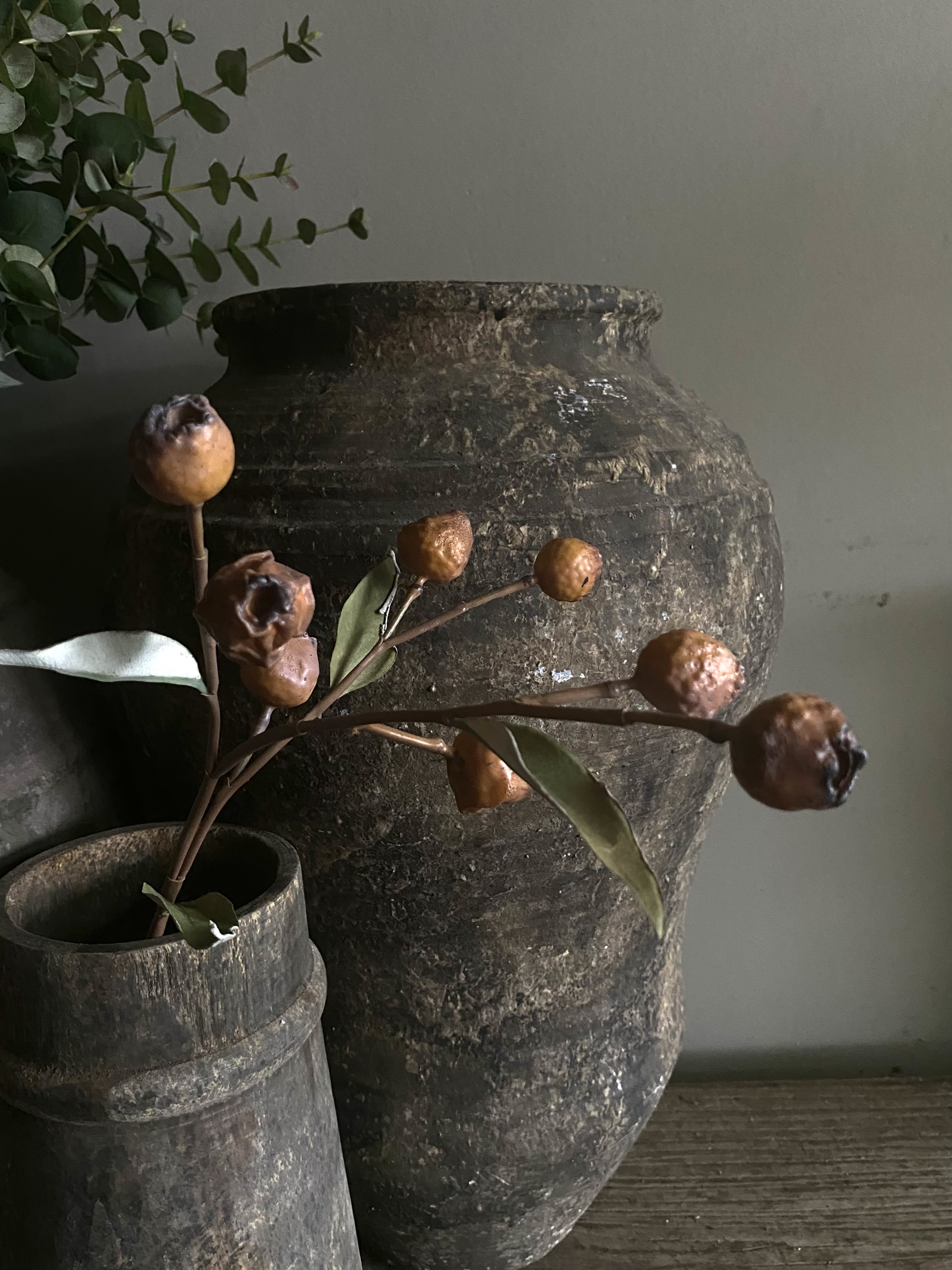 Tak met eucalyptus Bells 64 cm 