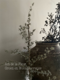 Kunst Cedrus boompje met ledlampjes 95 cm ( excl pot )
