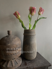 Papegaai tulp de luxe gemêleerd vlam  51 cm