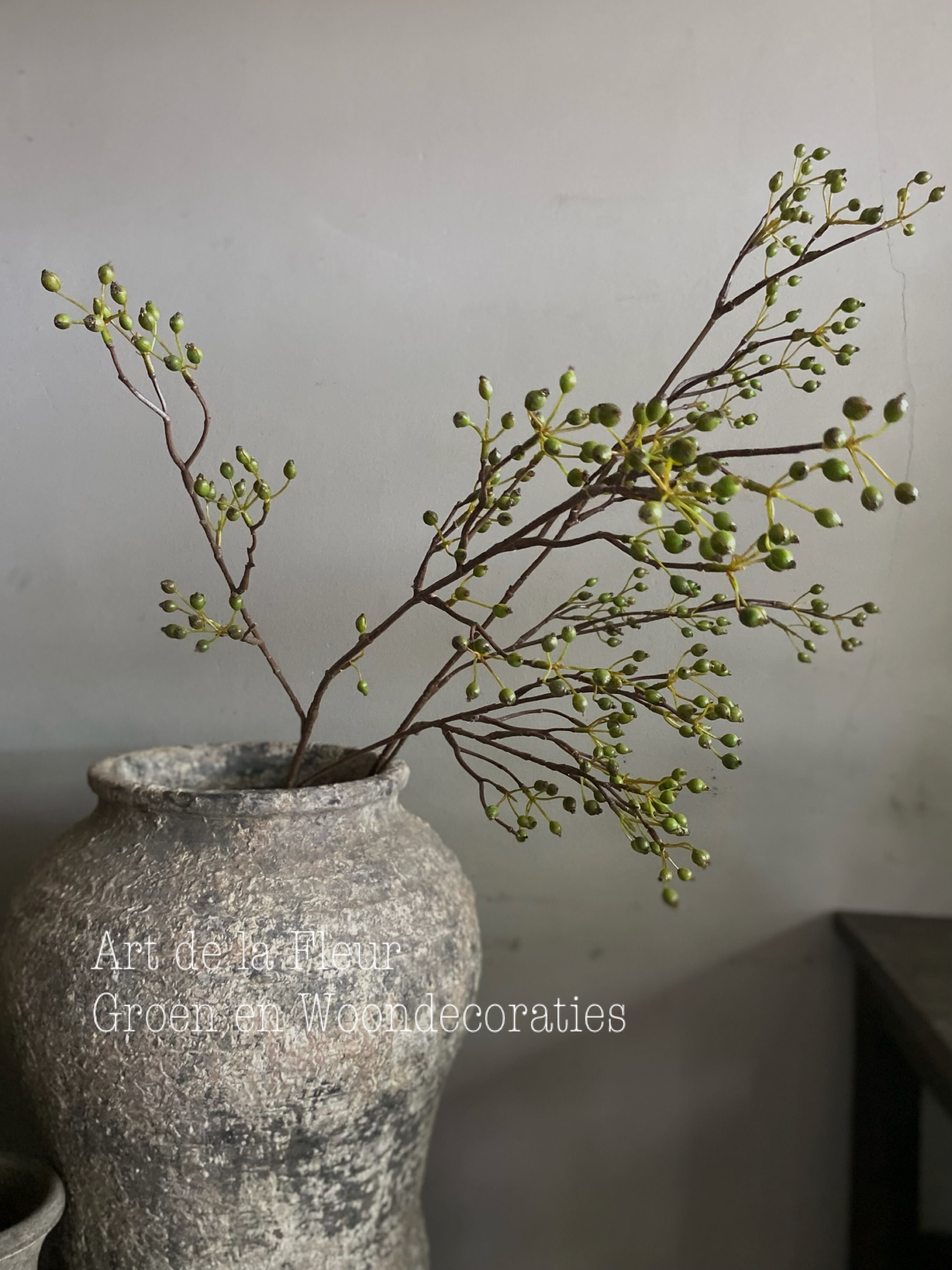 Rozenbotteltak warm Groen 100 cm