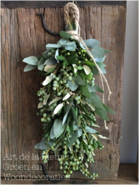 Toef Dadel/ Eucalyptus / Steeneik 35 cm ongeveer