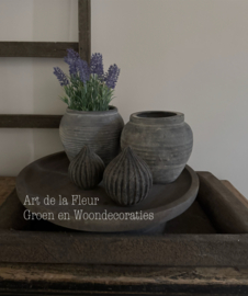 Plant | kunst lavendel 30cm hoog (exclusief zwarte pot)