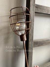 Solar lamp op pin