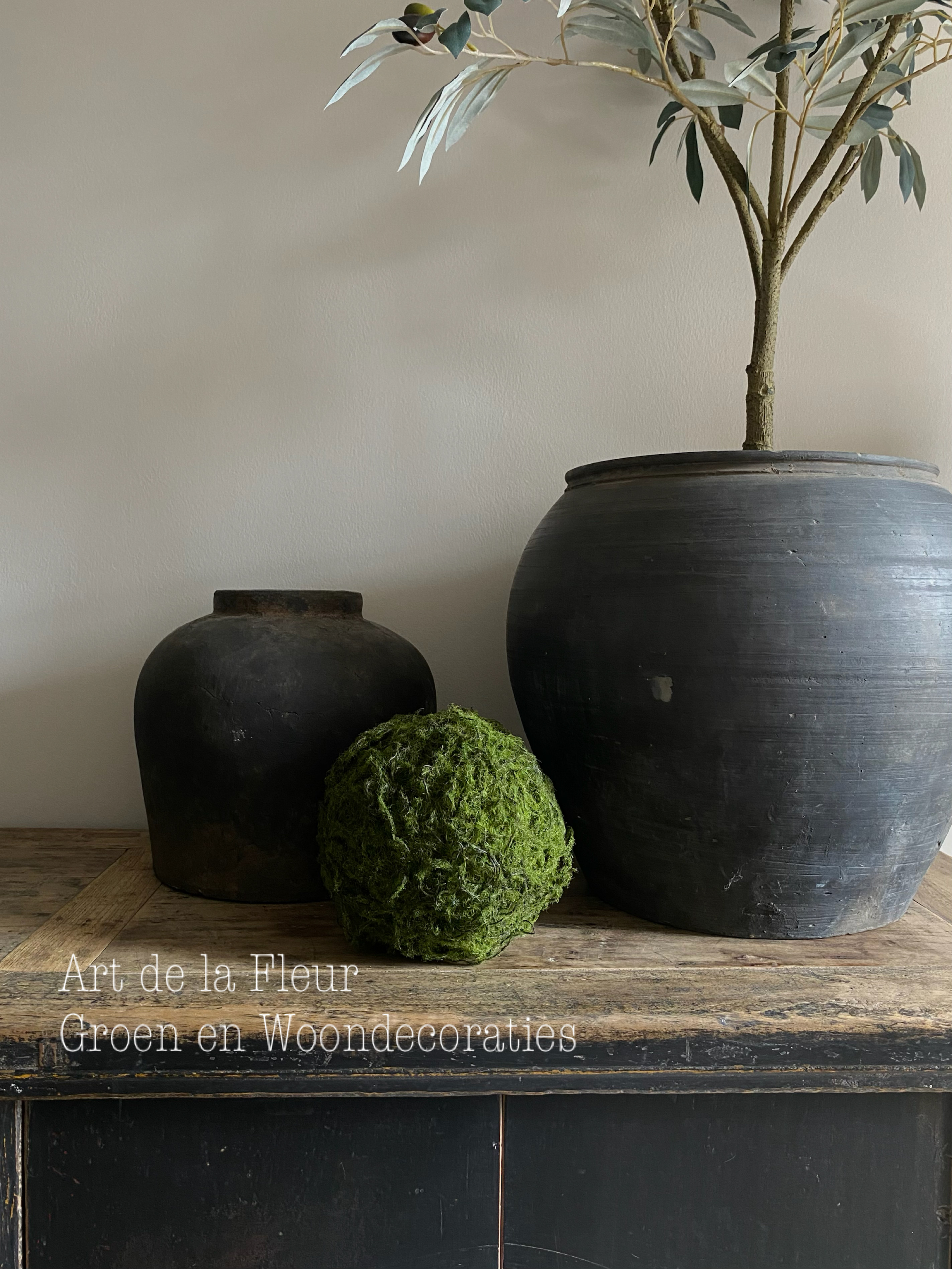 Kunst Mosbal M Real touch 20 cm