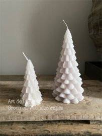 Kerstboom L linnen 10 x 20 cm