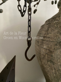 Ster hangend 40 cm met lange ketting en haak