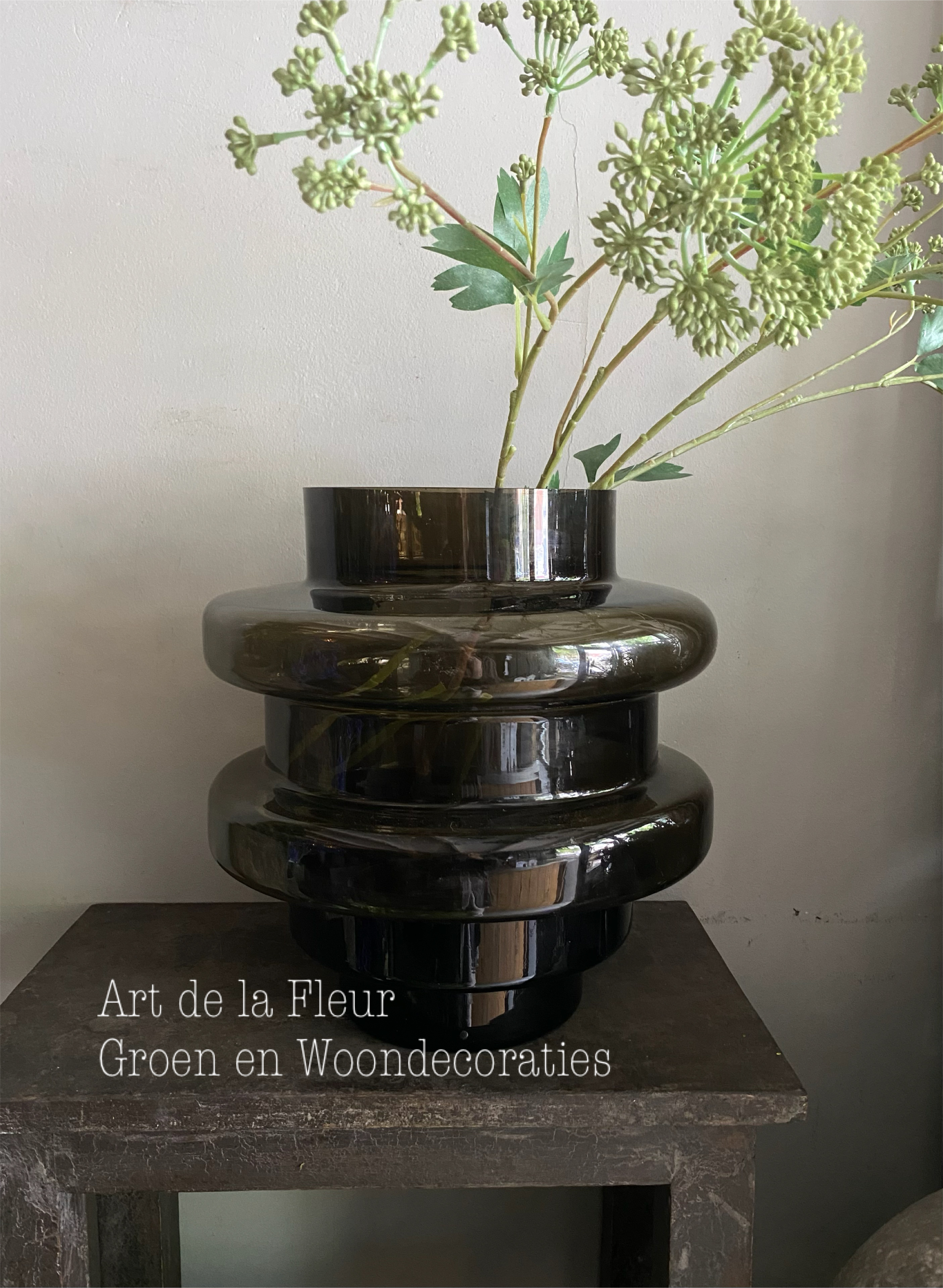 Vaas Disk L Bruin 33 x 33 x 35