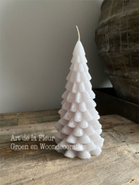 Kerstboom L linnen 10 x 20 cm