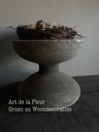 Schaal Dewi op voet 18 x 18 x 15