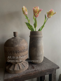 Papegaai tulp de luxe vlam licht  51 cm