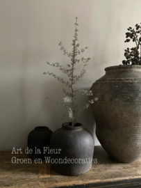 Kunst Cedrus boompje met ledlampjes 95 cm ( excl pot )