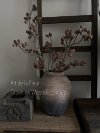 Vaas met twee kunst Dadeltakken