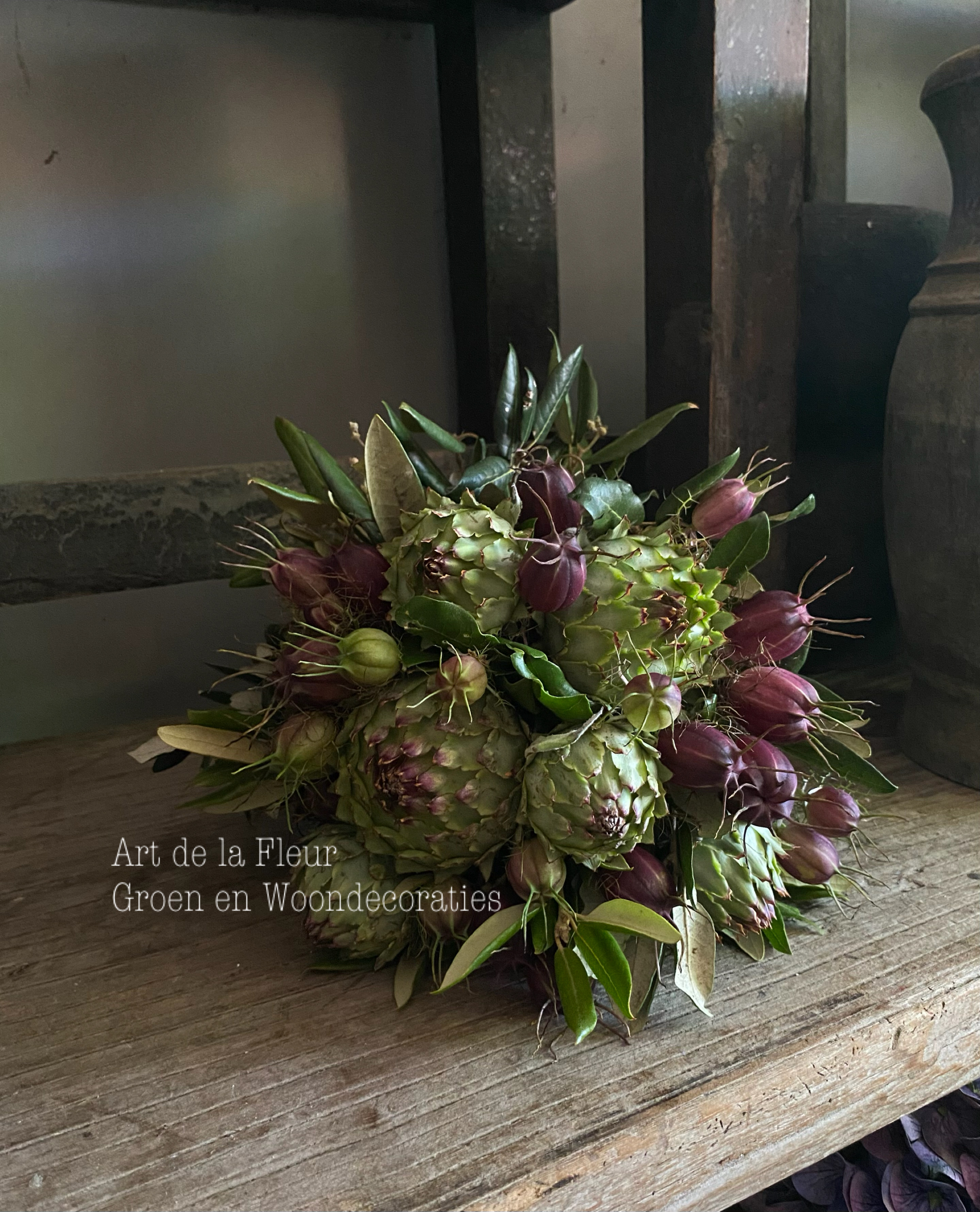 Boeketje Artisjok | Steeneik | Nigella