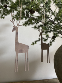 Rendier hanger S  18 x 7 cm