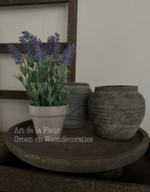 Plant | kunst lavendel 30cm hoog (exclusief zwarte pot)
