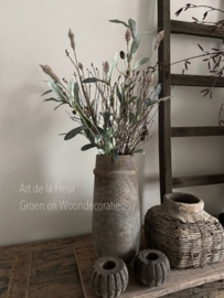 Basis kunst boeket Olijf , Gagel en Ptilotus