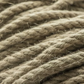 Jute touw 10 mm  Per meter