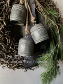 Krans  Bonsaikrans 60 cm met Kerstdecoraties