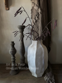 Vaas licht bruin | Greige 25 x 44.5 cm