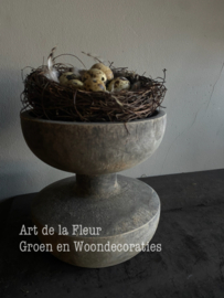 Schaal Wisnu op voet 18 x 18 x 18