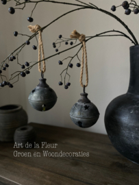 Kersthanger metal grey