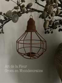 Decoratieve lamp voor waxinelichtje 18 x 24