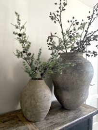Larix spray grijs | groen 132 cm  kunst