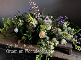 Afscheidsbloemen los gestoken Kleurig
