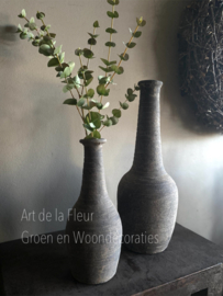 Clay bottle Emily large | cement