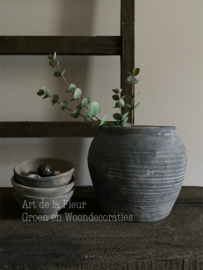 Uniek Chinees potje ongeveer 18 x 18 A