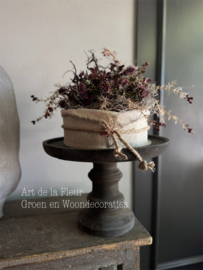 Taartje kunst | Taartje kunstgroen najaars tinten 20 cm doorsnede