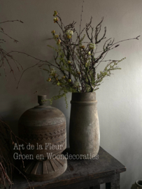 Kunst boeket Birch takken, bloesem , Asparagus en Berk excl vaas