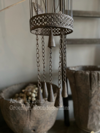 Vogelkooi met bellen 15 x 30 cm