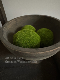 Kunst | Mos bolletje 1 stuk licht groen