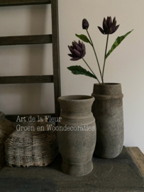 Mini Artisjok drie op steel 79 cm