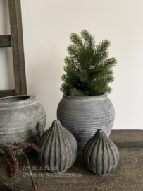 Kunst | Kerstboom Abies 13 x 13 x 32 cm groen