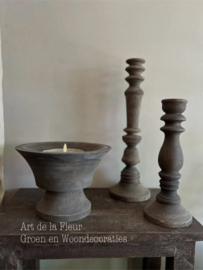 Luksa Home Collection | Schaal Wayan op voet  26 x 16 cm